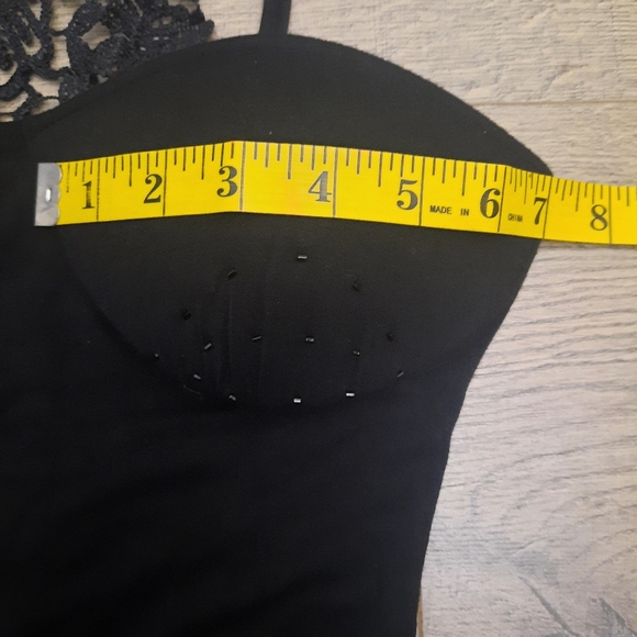 Y2K lace open back tank top - Picture 5 of 8